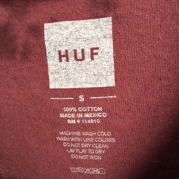 HUF Tie-Dye Long Sleeve Shirt - Picture 8 of 8